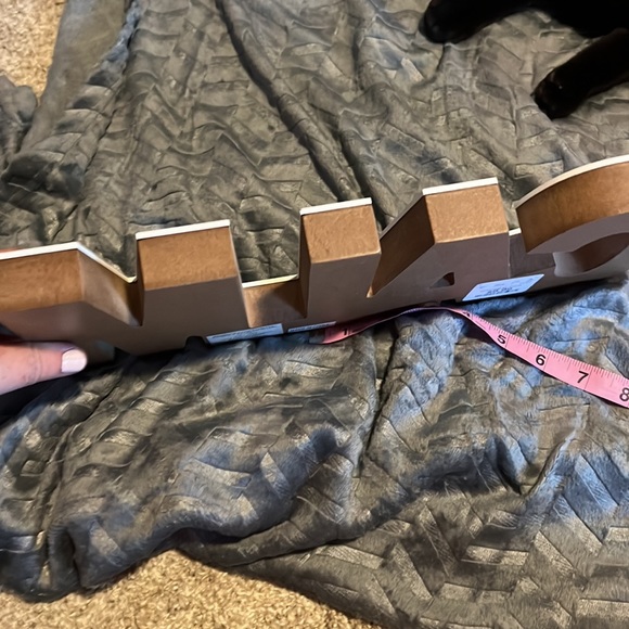 COPY - Calm Wood Sign EUC - Picture 6 of 6